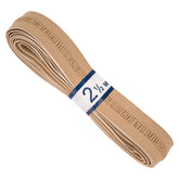Zacht elastiek 25 mm breed licht bruin bosje 2,5 meter Elastiek ELASTIEK - ZACHT - 25MM - LBRUIN